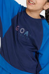 Zelocity Girls Relaxed Sweatshirt - Lapis Blue — thumbnail 5